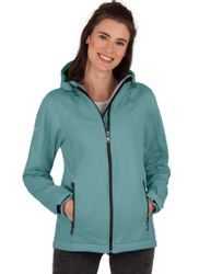 Trigema Softshelljacke "TRIGEMA Taillierte Softshell–Kapuzenjacke" 1 Stk. t günstig online kaufen