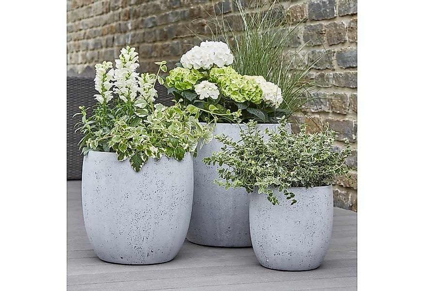 Flingora Pflanzkübel Dao, mit Einsatz - Fiberglas - Indoor & Outdoor - Zeme günstig online kaufen