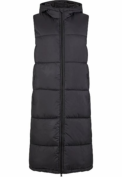URBAN CLASSICS Sweatweste Ladies Long Hooded Puffer Vest günstig online kaufen