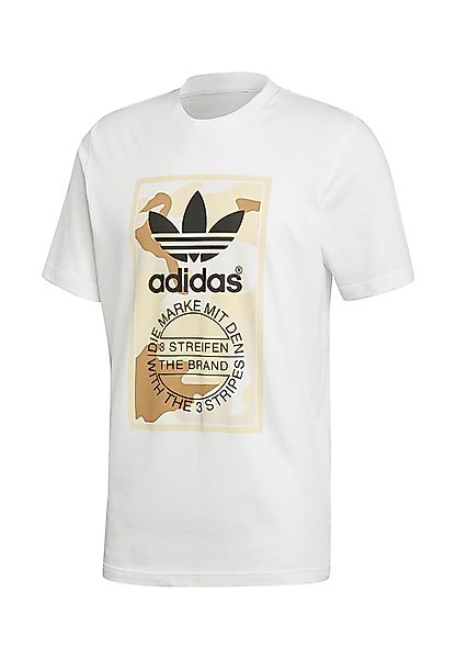 Adidas Originals T-Shirt Herren CAMO TEE ED6964 Weiss günstig online kaufen
