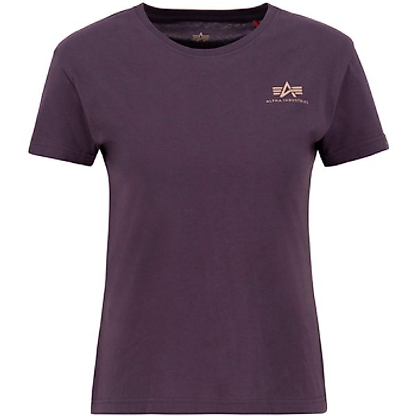 Alpha Industries  T-Shirt Basic T-Shirt SL W - Plum günstig online kaufen