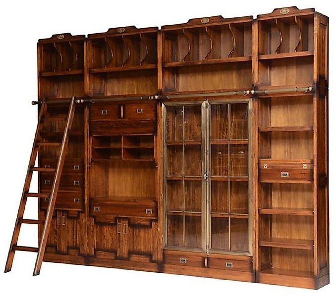 Casa Padrino Stauraumschrank Casa Padrino Luxus Vintage Stil Bücherschrank günstig online kaufen
