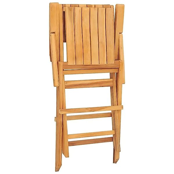 vidaXL Gartenstühle 6 Stk Klappbar 55x62x90 cm Massivholz Teak 3155068 günstig online kaufen