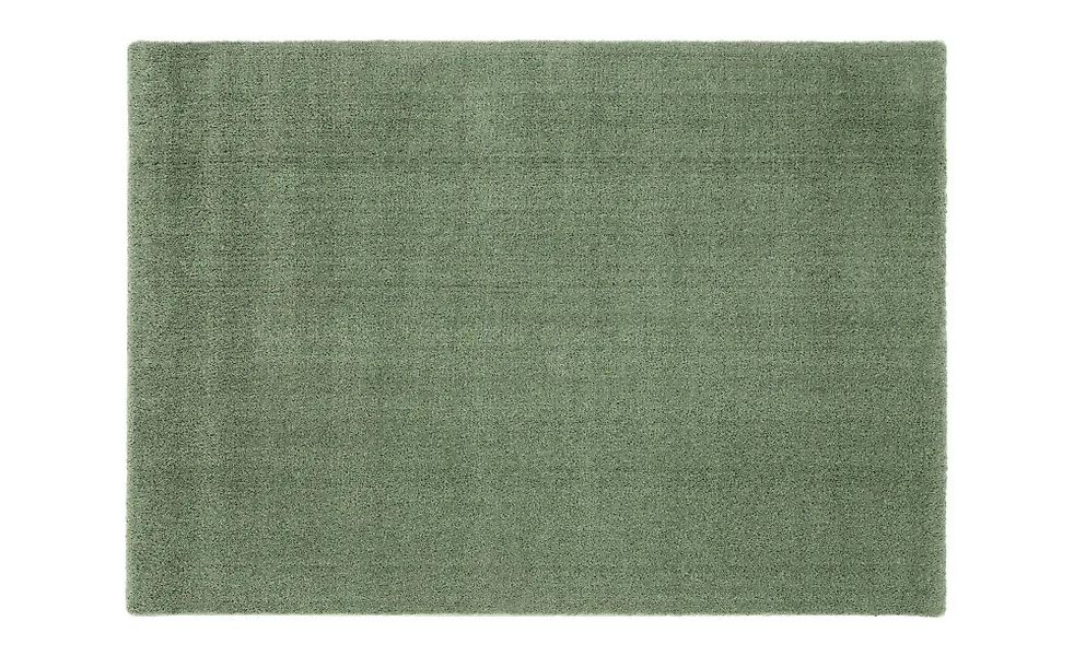 Hochflorteppich   ¦ grün ¦ Synthetische Fasern ¦ Maße (cm): B: 200 H: 3 Tep günstig online kaufen