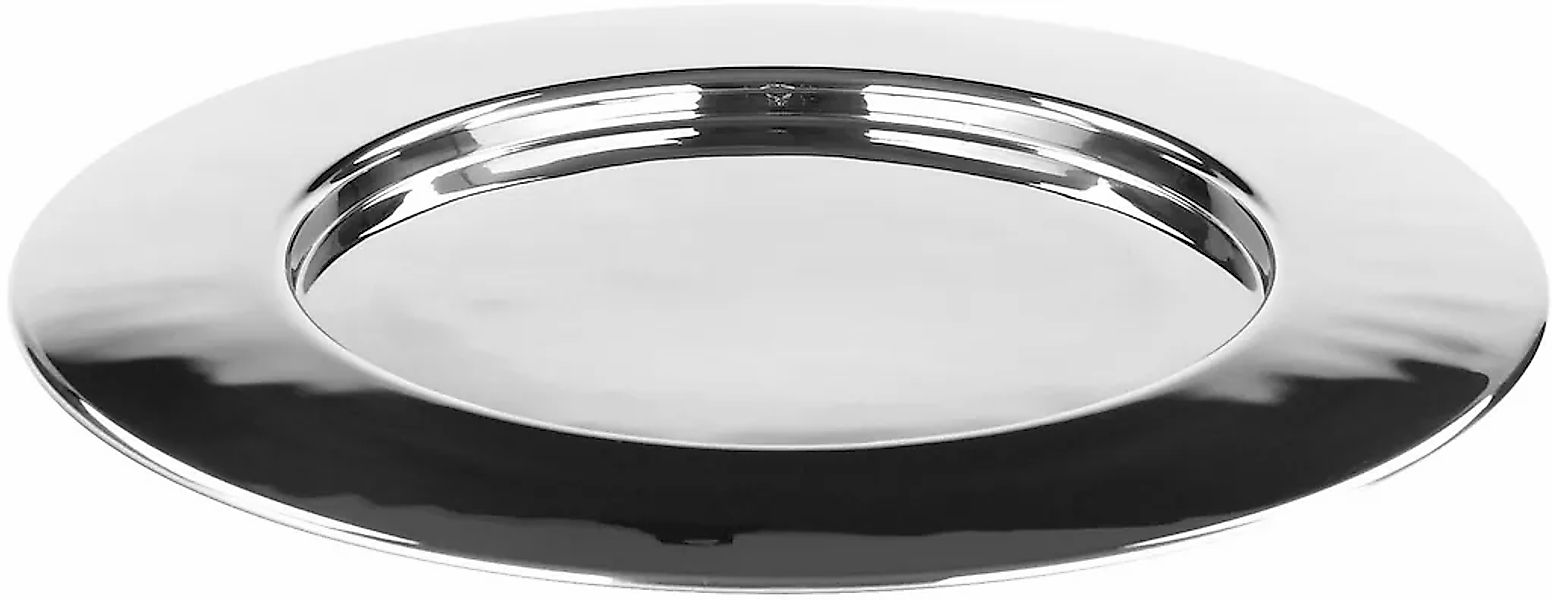 Fink Platzteller "CAMPO, aus Edelstahl, Durchmesser ca. 33 cm" Dekoteller f günstig online kaufen