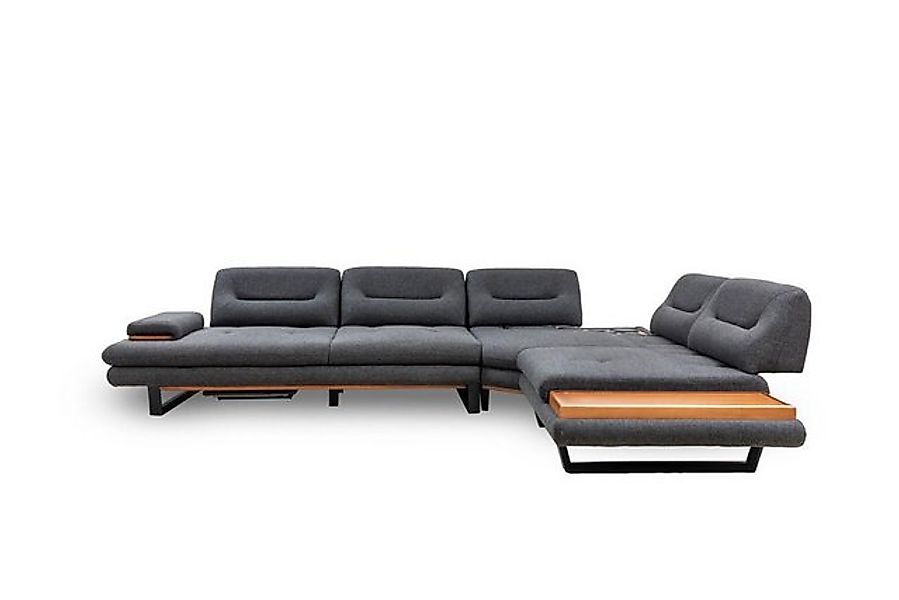 Xlmoebel Ecksofa Modernes 3-teiliges Wohnzimmer-Set mit Designer-Ecksofa in günstig online kaufen