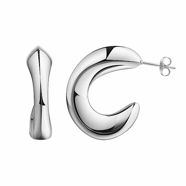 Zeeme Paar Creolen "Edelstahl glanz" günstig online kaufen