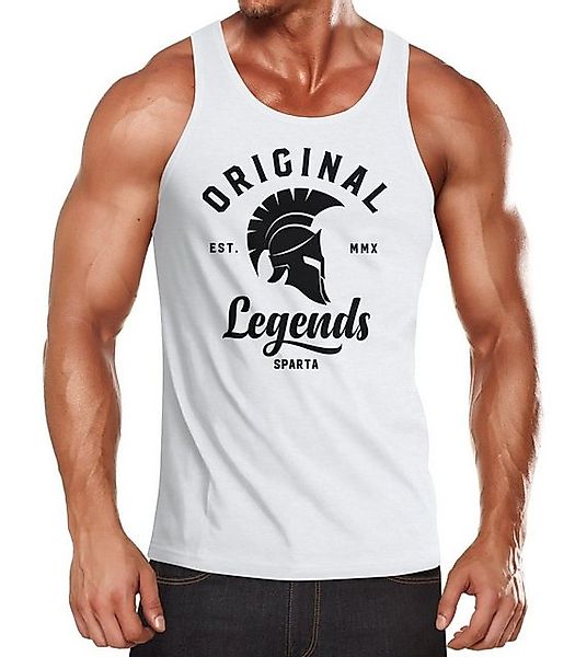 Neverless Tanktop Herren Tank-Top Original Legends Gladiator Sparta Muskels günstig online kaufen