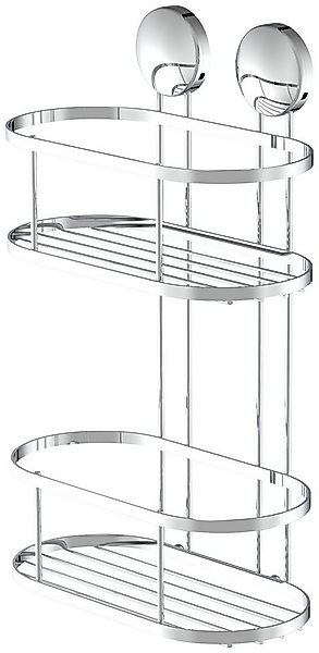 Eisl Duschregal, Duschablage ohne Bohren, rostfreier Edelstahl, Duschkorb 2 günstig online kaufen