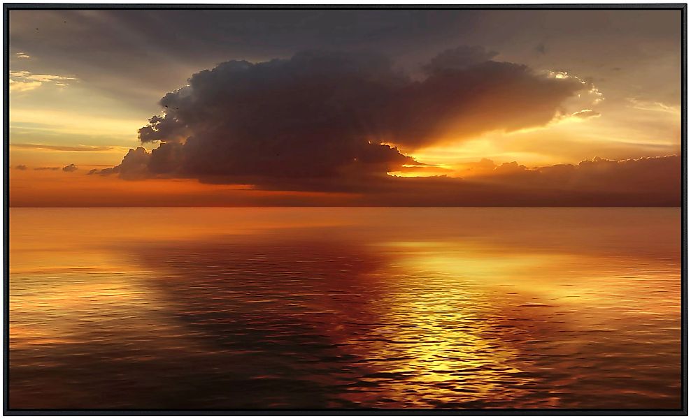 Papermoon Infrarotheizung »Sonnenuntergang im Ozean« günstig online kaufen
