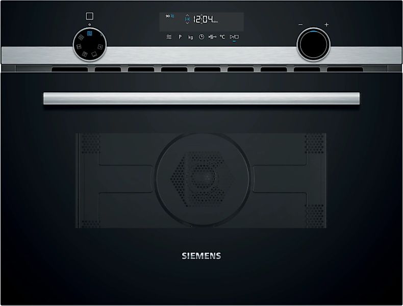 SIEMENS Backofen mit Mikrowelle iQ500 "CM585AGS1" mit Teleskopauszug nachrü günstig online kaufen