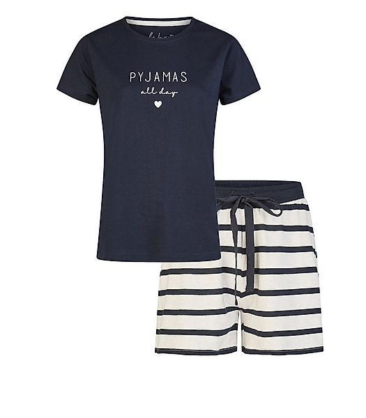 By Louise Shorty Damen Pyjama Schlafanzug kurz (2 tlg) Baumwolle günstig online kaufen