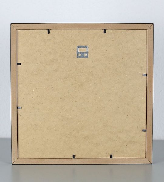 IDEAL TREND Bilderrahmen 3D Objektrahmen Holz Bilderrahmen quadratisch Wand günstig online kaufen