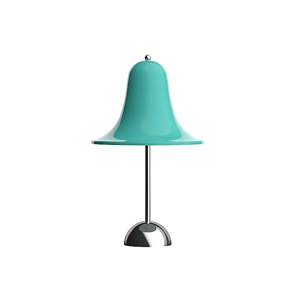 Verpan LED-Akku-Tischleuchte Pantop, helles türkis, IP44 günstig online kaufen
