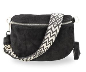 BRISE TASCHE Schultertasche AFIA Suede Bauchtasche günstig online kaufen