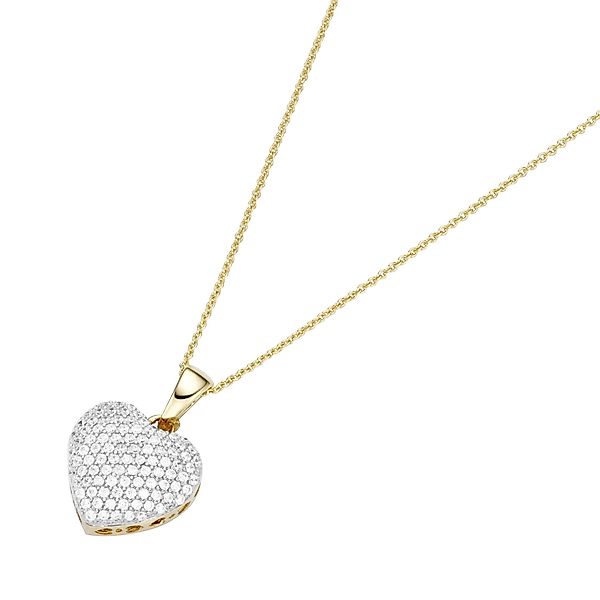 Luigi Merano Goldkette mit Herz-Anhänger und günstig online kaufen
