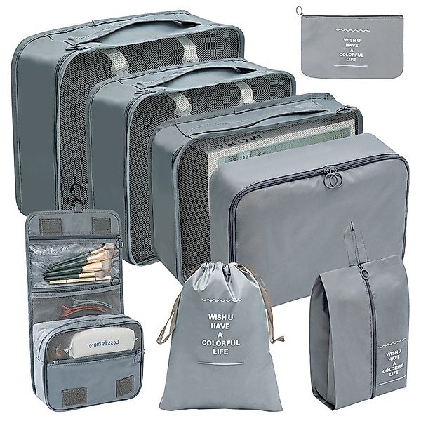 zggzerg Aufbewahrungsbox Koffer Organizer, 8 Teilige günstig online kaufen