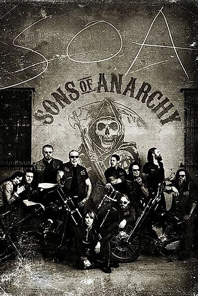 PYRAMID Poster Sons of Anarchy Poster Vintage 61 x 91,5 cm günstig online kaufen