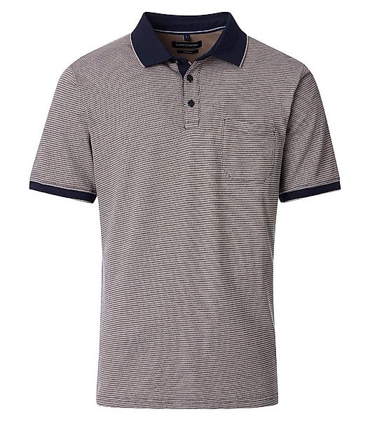 CASAMODA Poloshirt CASAMODA Polo-Shirt gemustert günstig online kaufen