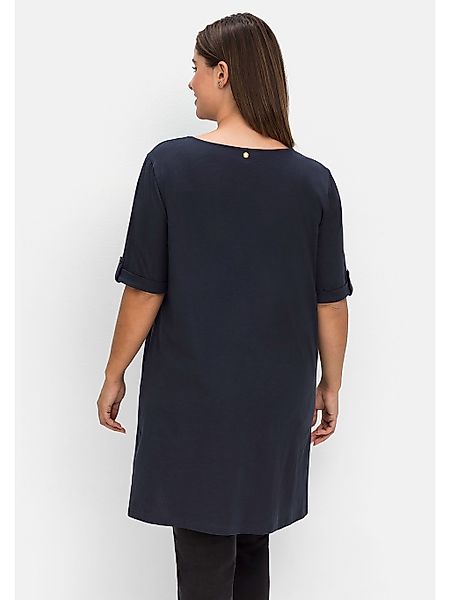 Sheego Longshirt Große Größen mit geschlitztem günstig online kaufen