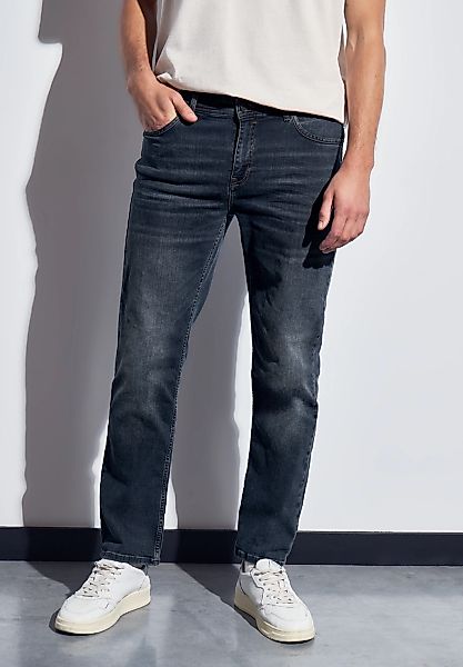 STREET ONE MEN Regular-fit-Jeans, aus Baumwolle mit Stretchanteil günstig online kaufen