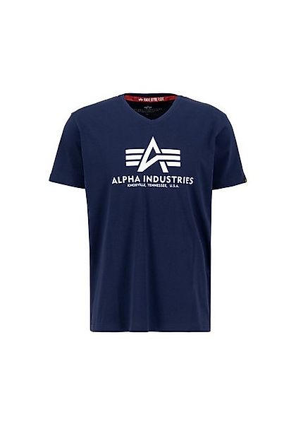 Alpha Industries T-Shirt Alpha Industries Men - T-Shirts Basic V-Neck T günstig online kaufen