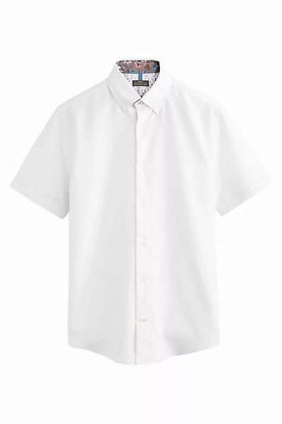 Next Kurzarmhemd Signature Regular Fit Kurzarmhemd aus Modalmix (1-tlg) günstig online kaufen