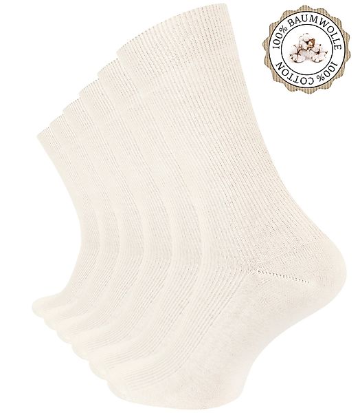 Clark Crown® Socken (6-Paar) Handgekettelte Zehennaht günstig online kaufen