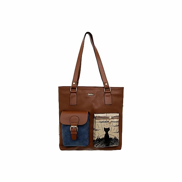 DOGO Umhängetasche "Multi Pocket Bag Never Miss A Sunset Damen Handtaschen günstig online kaufen