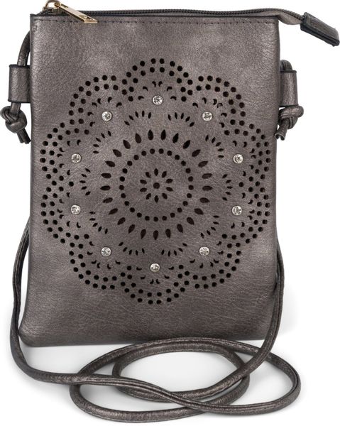 styleBREAKER Mini Bag Mini Umhängetasche Blumen günstig online kaufen