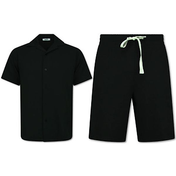 Enos  Jogginganzüge Twinset Geripptes Oversized Shirt günstig online kaufen
