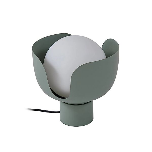 Lindby Tischlampe Fiora 10030584 Modern in Grün aus Metall 1-flammig E27 Wo günstig online kaufen