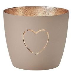 Giftcompany Kerzenhalter Windlicht Madras Herz Sandstone günstig online kaufen