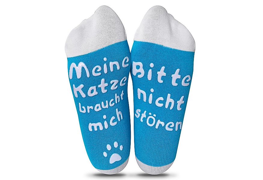Geschenkehöhle Kuschelsocken Katzen Socken - Bitte nicht stören, Meine Katz günstig online kaufen