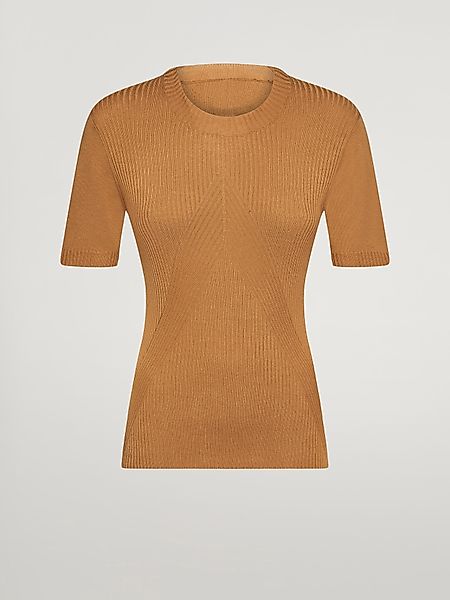 Wolford - Cashmere Top Short Sleeves, Frau, lion, Größe: XS günstig online kaufen