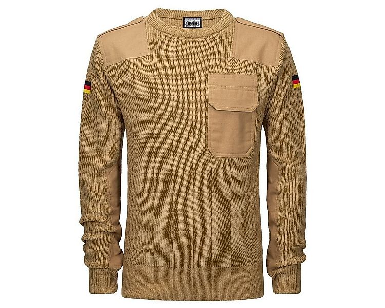 BWuM Strickpullover BWuM Bundeswehr Pullover mit Flaggen günstig online kaufen