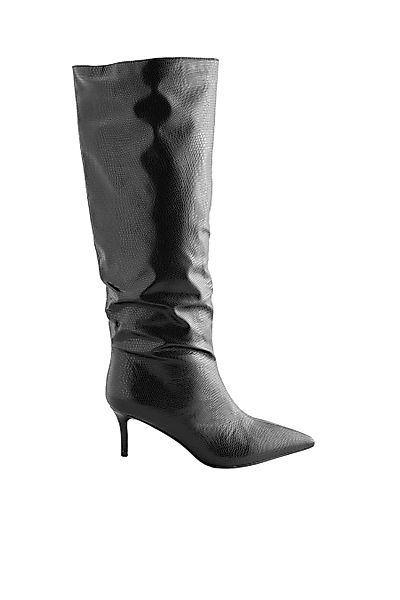 Next Forever Comfort® Kniehohe spitze Knautschstiefel günstig online kaufen