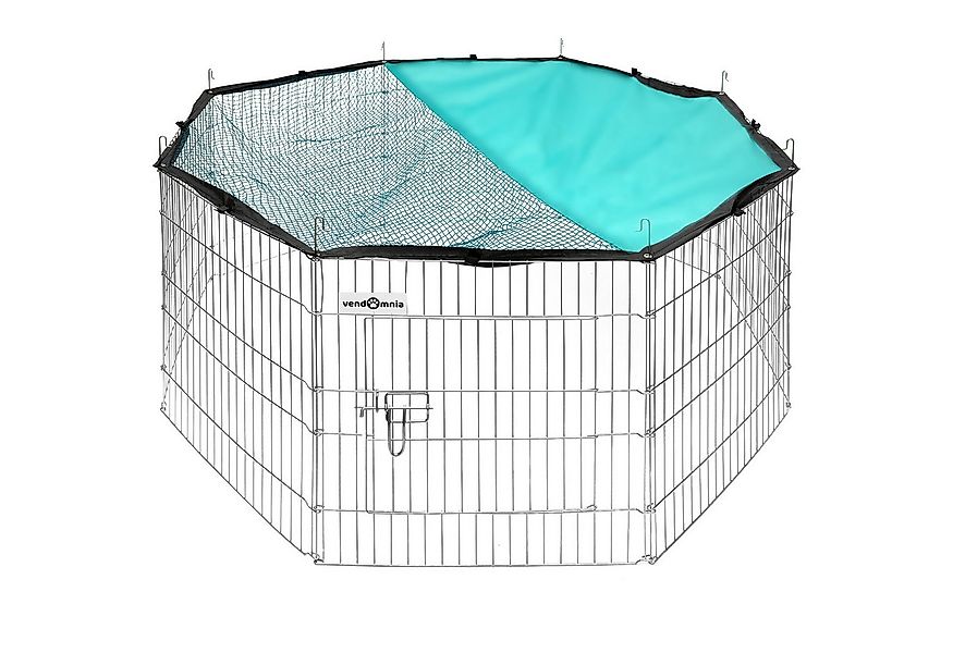 VENDOMNIA Freigehege Freilaufgehege für Kleintiere Haustiere, Tür - Netz, S günstig online kaufen