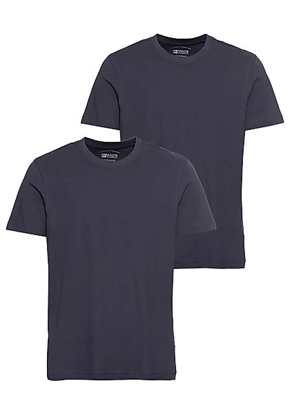 Mans World T-Shirt, (Packung, 3 tlg., 3er-Pack) günstig online kaufen