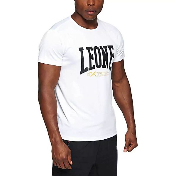 Leone1947 Logo Kurzärmeliges T-shirt M White günstig online kaufen