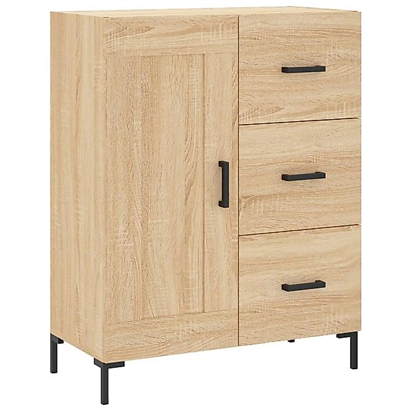 vidaXL Sideboard Sonoma-Eiche 69,5x34x90 cm Holzwerkstoff 830263 günstig online kaufen