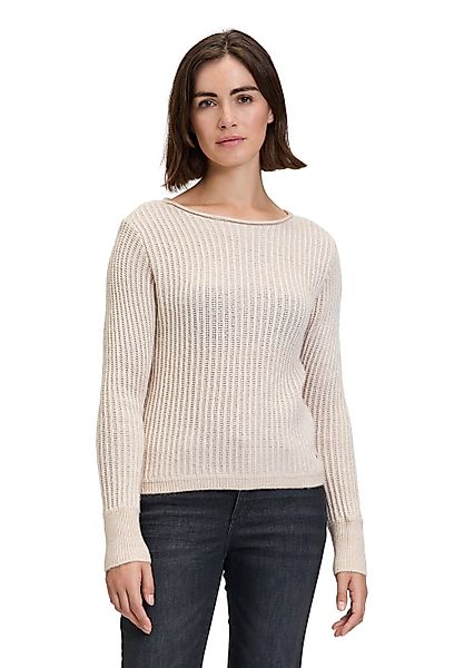 Betty&Co Strickpullover "Damen Grobstrick-Pullover mit Lurexfaden" 1 Stk. t günstig online kaufen
