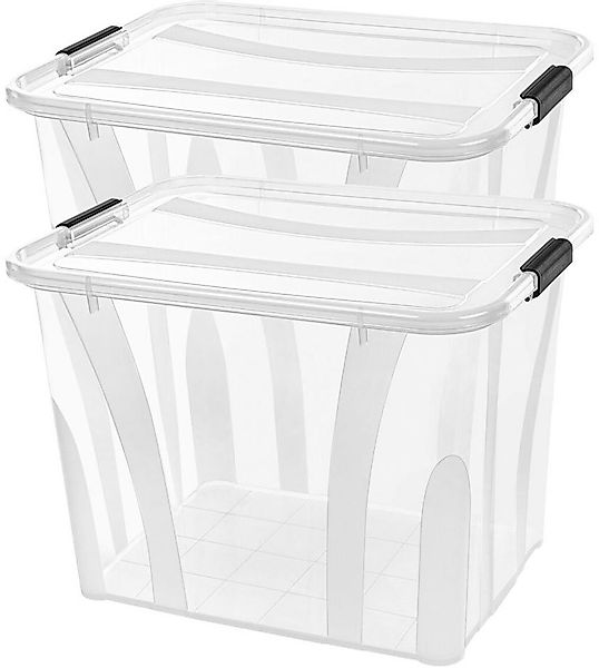 Siena Home Aufbewahrungsbox Anzio (Set, 2 St), Kunststoff, 100% recyclebar günstig online kaufen