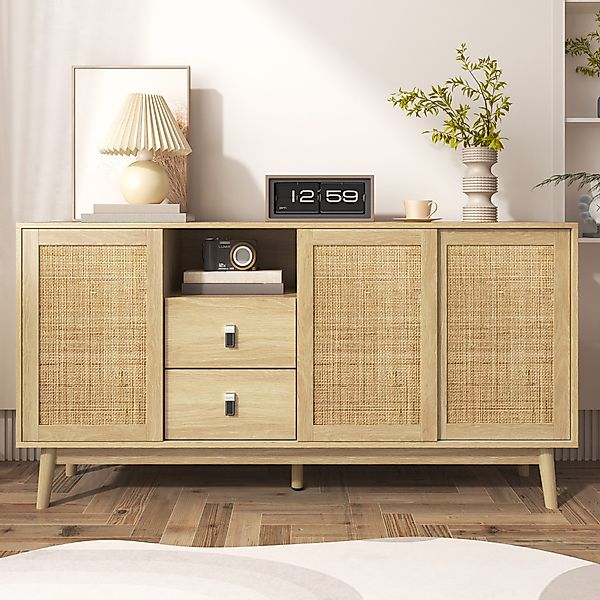 Celya Sideboard Kombikommode mit 3 Schiebetüren günstig online kaufen