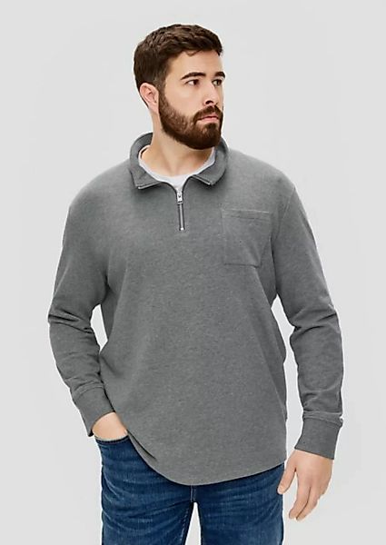 s.Oliver Sweatshirt Sweatshirt mit Brusttasche günstig online kaufen