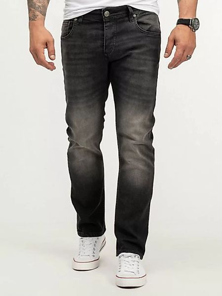 Lorenzo Loren Regular-fit-Jeans Herren Jeans Stretch Blau LL-4001 günstig online kaufen