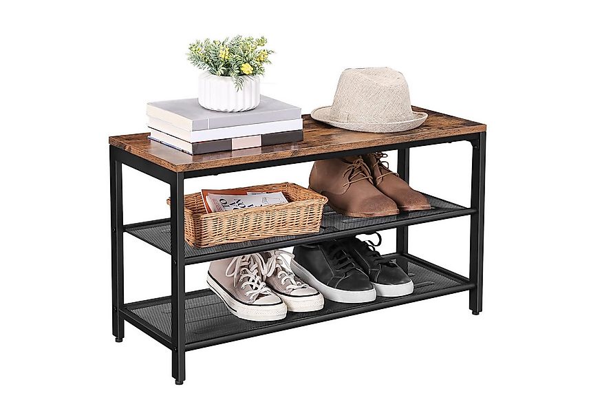 VASAGLE Schuhbank, Schuhregal, 80 x 30 x 44,5 cm (L x B x H) günstig online kaufen