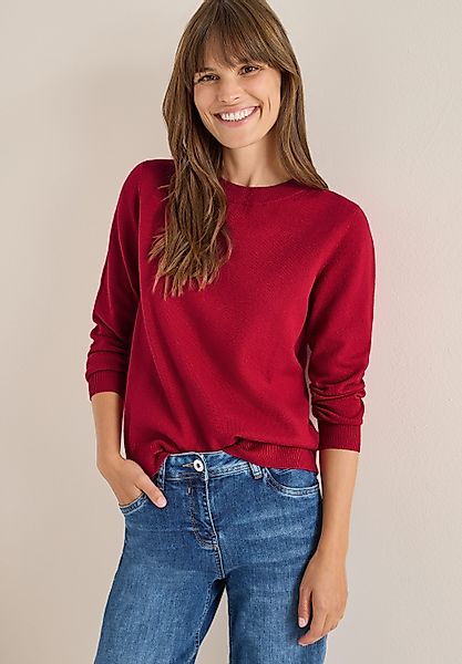 CECIL Strickpullover Rundhalspullover, Regular Fit günstig online kaufen
