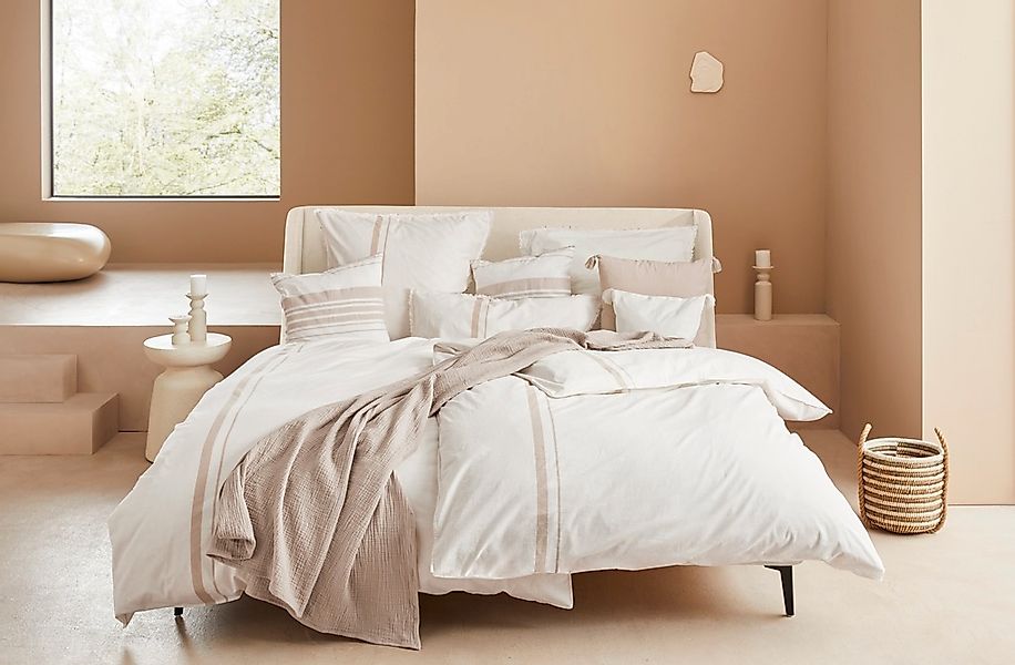 LeGer Home by Lena Gercke Wohndecke "HEVIN" Tagesdecke im Baumwoll-Crinkle- günstig online kaufen