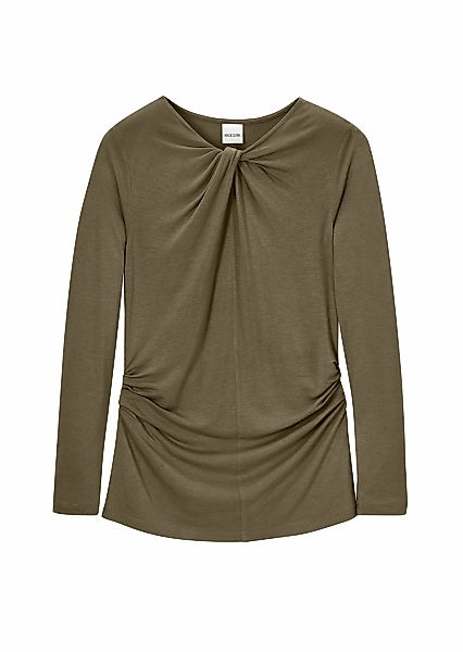 MADELEINE Langarmshirt "Shirt Langarm-Shirt mit Raff- und Knoten-Effekt" günstig online kaufen